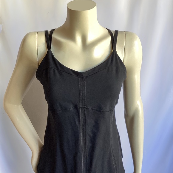 Lululemon Black Strappy Athletic Tank Top - Picture 1 of 3